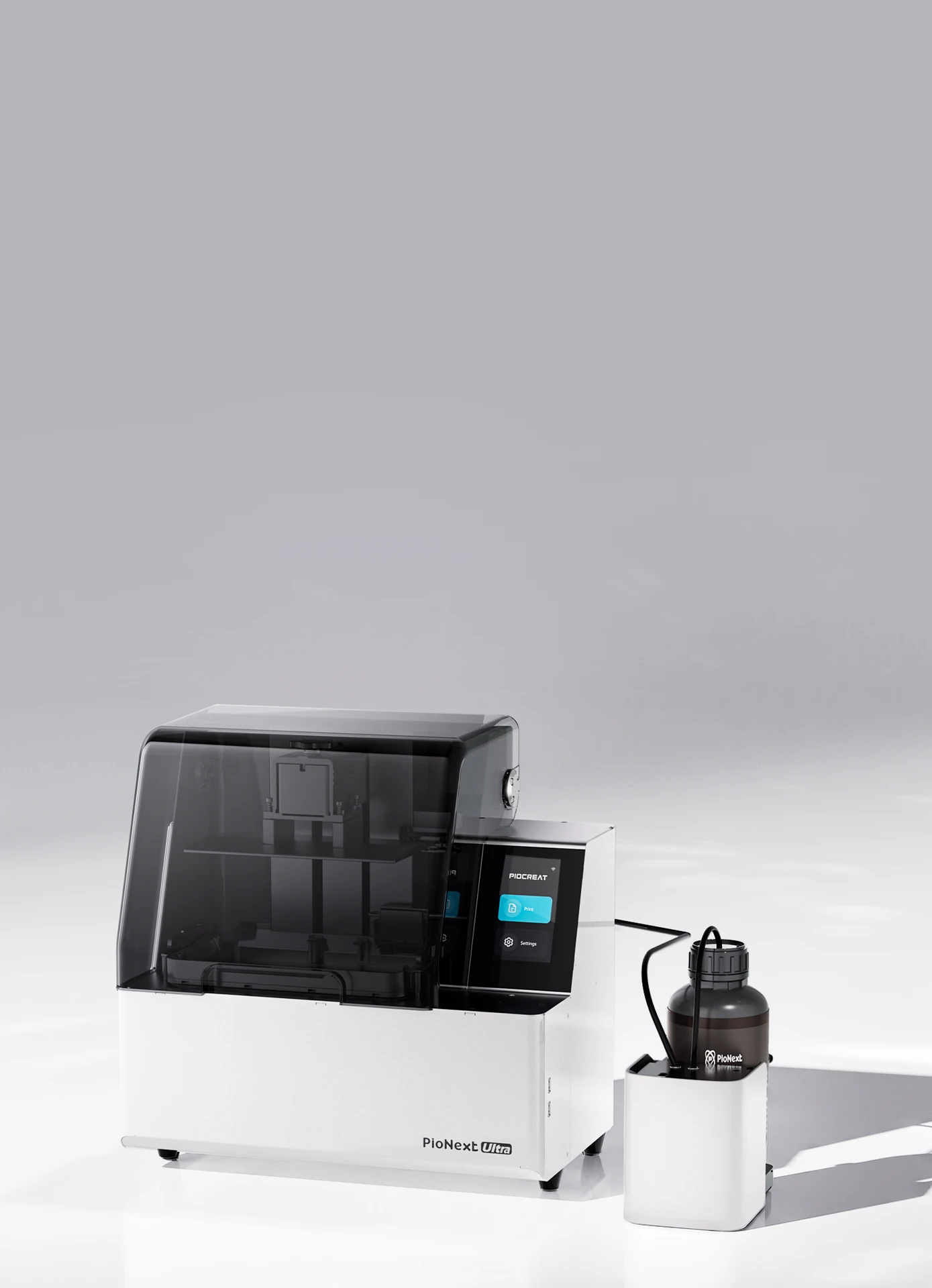 PioNext Ultra dental 3D printer with automatic resin feed unit