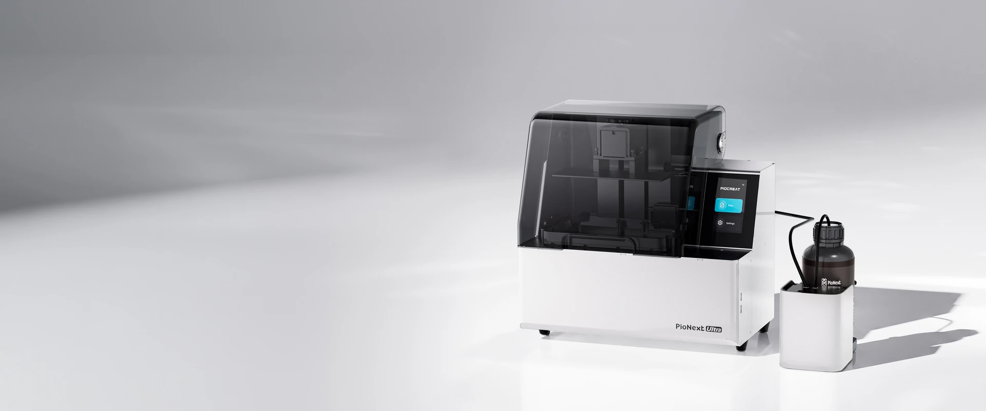 PioNext Ultra dental 3D printer with automatic resin feed unit