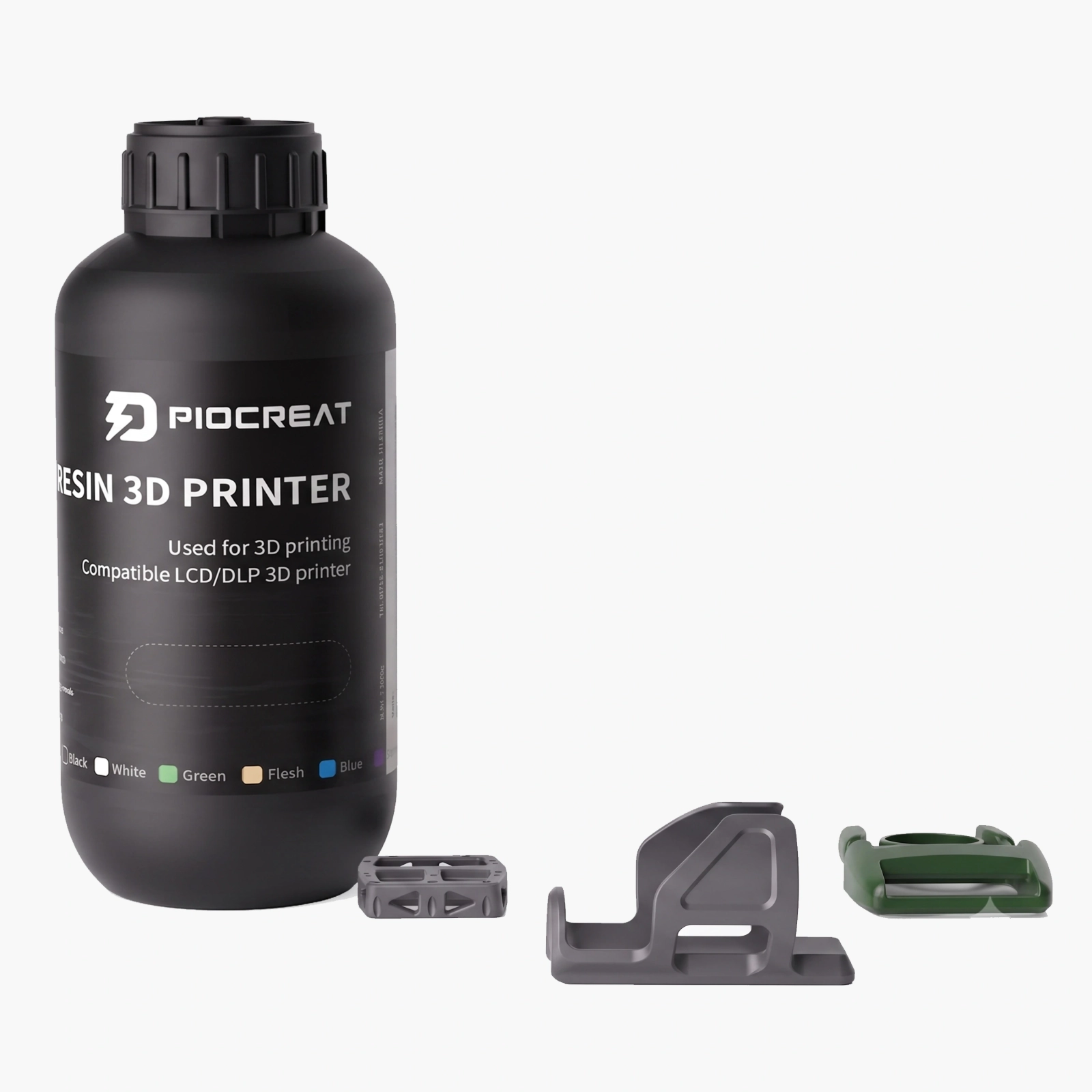 ABS-Like Resin bottle with printed mechanical parts