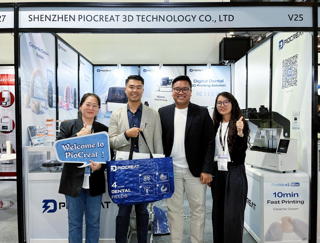 PioCreat Showcases Professional Dental 3D Printing Innovations at IDEM Singapore 2026