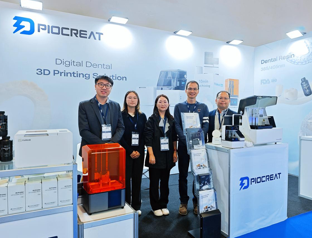 PioCreat Showcases Advanced Dental 3D Printing Solutions at IDEX Istanbul 2026