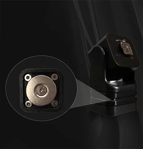 G12 magnetic camera for print monitoring and time-lapse recording