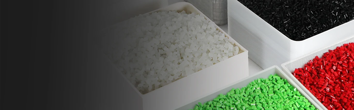 Colored plastic pellets for G12 industrial 3D printing
